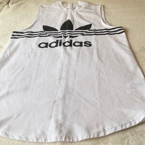 Adidas White with Black Tunic